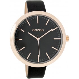 OOZOO Timepieces 48mm Black Leather C7559